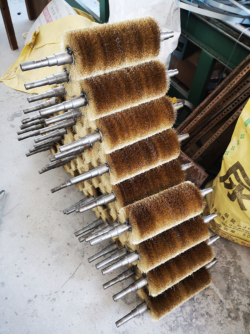 蓄電池電極刷粉機(jī)鋼絲輥